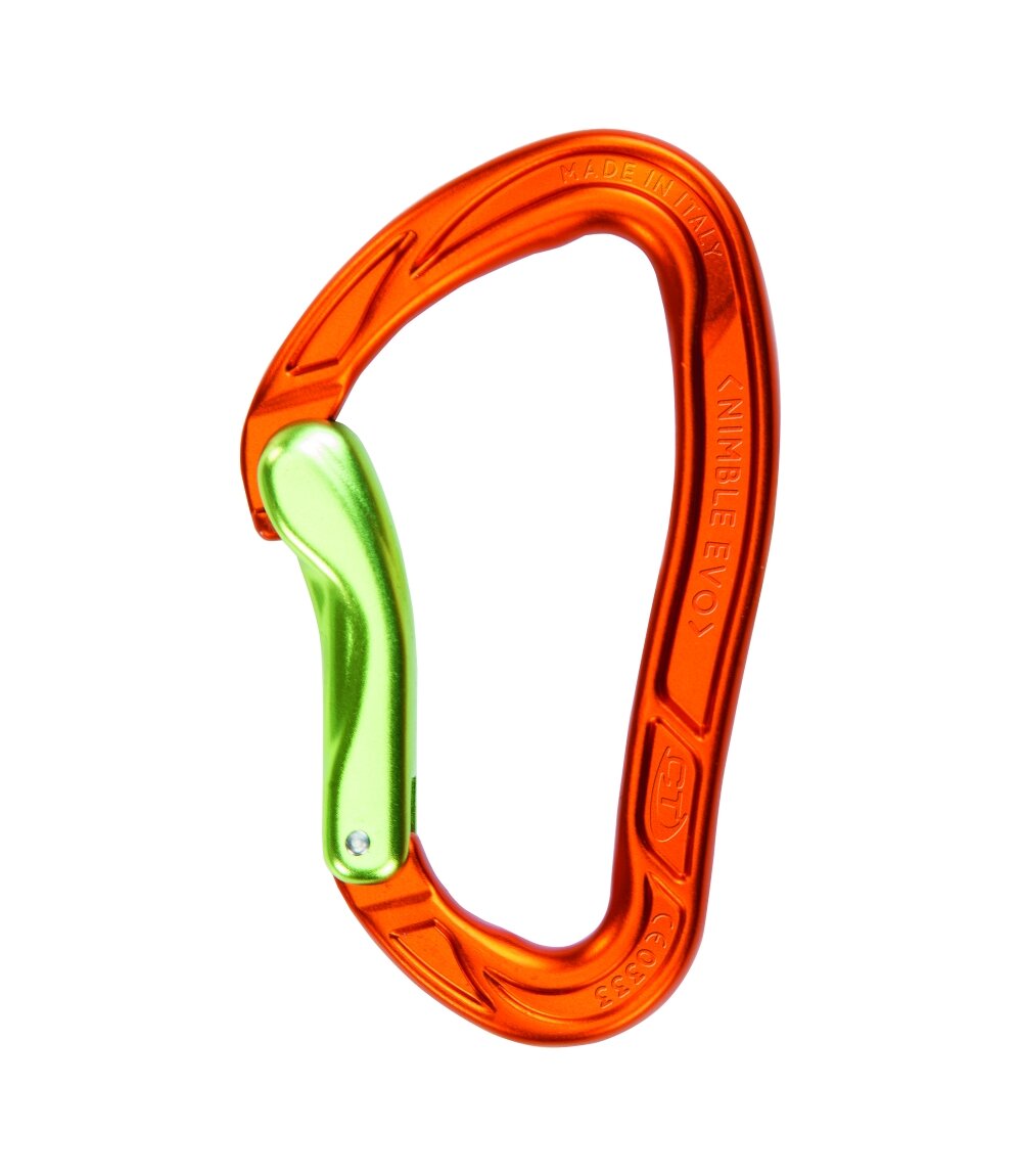 

Карабин Climbing Technology Nimble Evo B orange/green (2C39300 WBL)