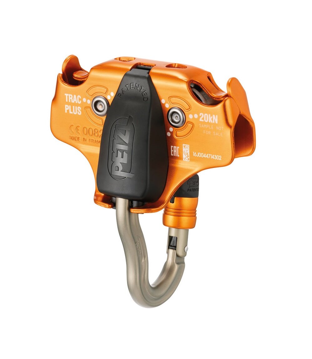 

Ролик Petzl Trac Plus orange/gray (P24DUB)