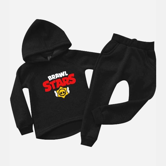 

Спортивный костюм Спиногрыз Brawl stars 05-00102 134 см Черный