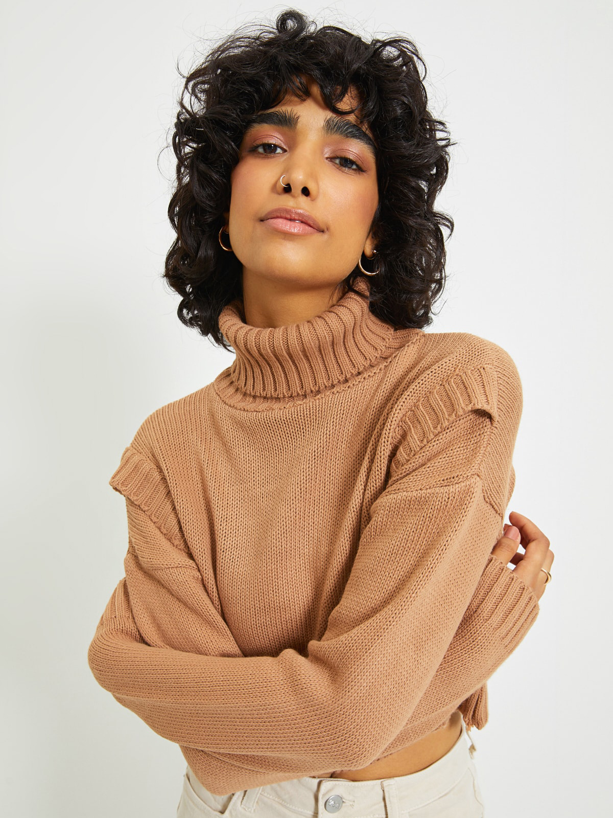 

Свитер Trendyol TWOAW22KZ1499  Camel, Свитер Trendyol TWOAW22KZ1499 M Camel