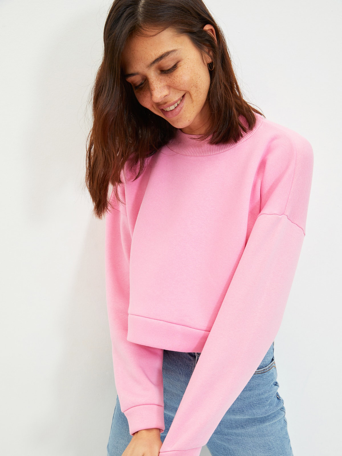 

Свитшот Trendyol TWOAW22SW1121  Pink, Свитшот Trendyol TWOAW22SW1121 M Pink