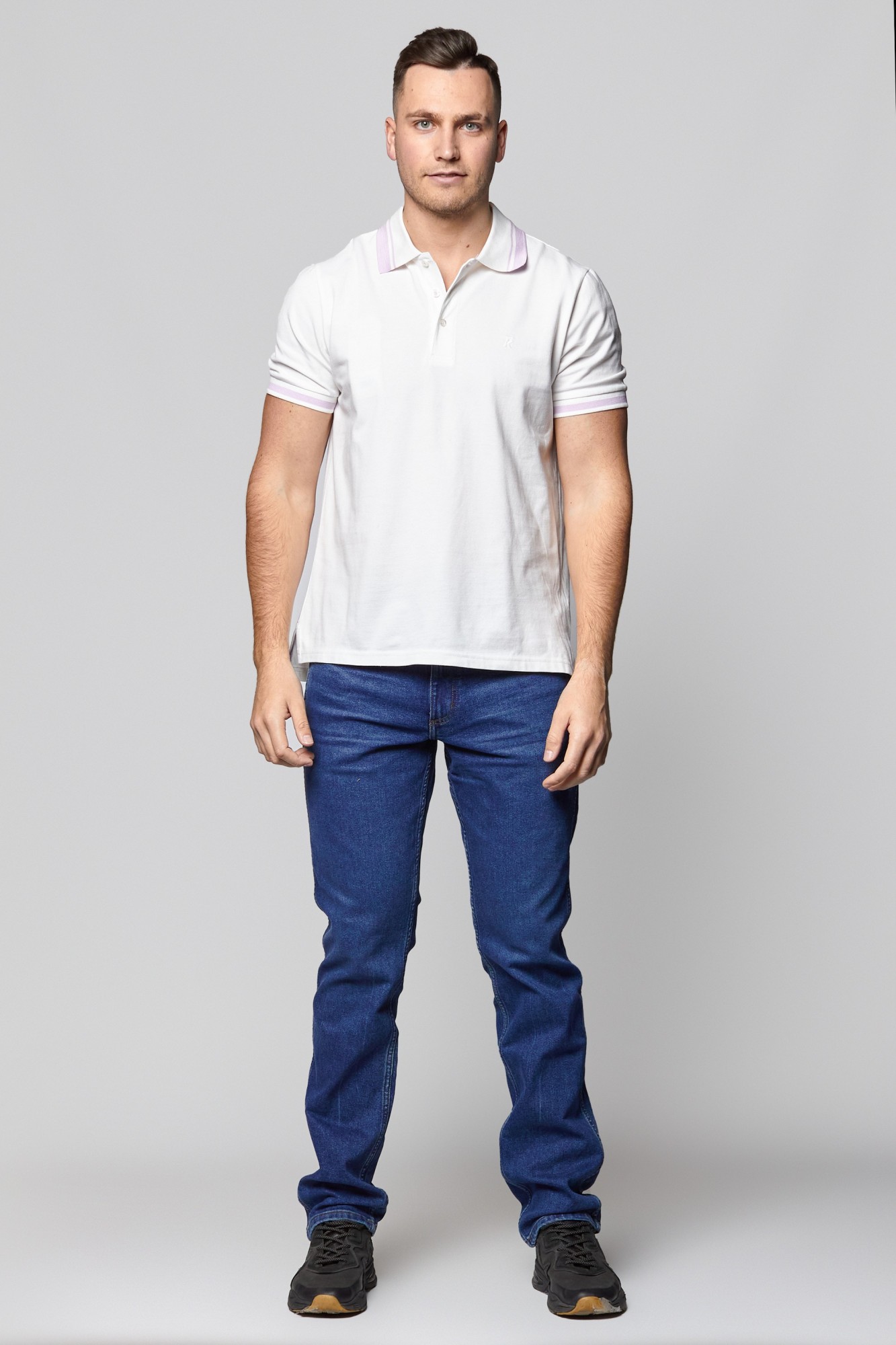 

Поло Rifle M-Polo Regular Fit Кремовый XXL