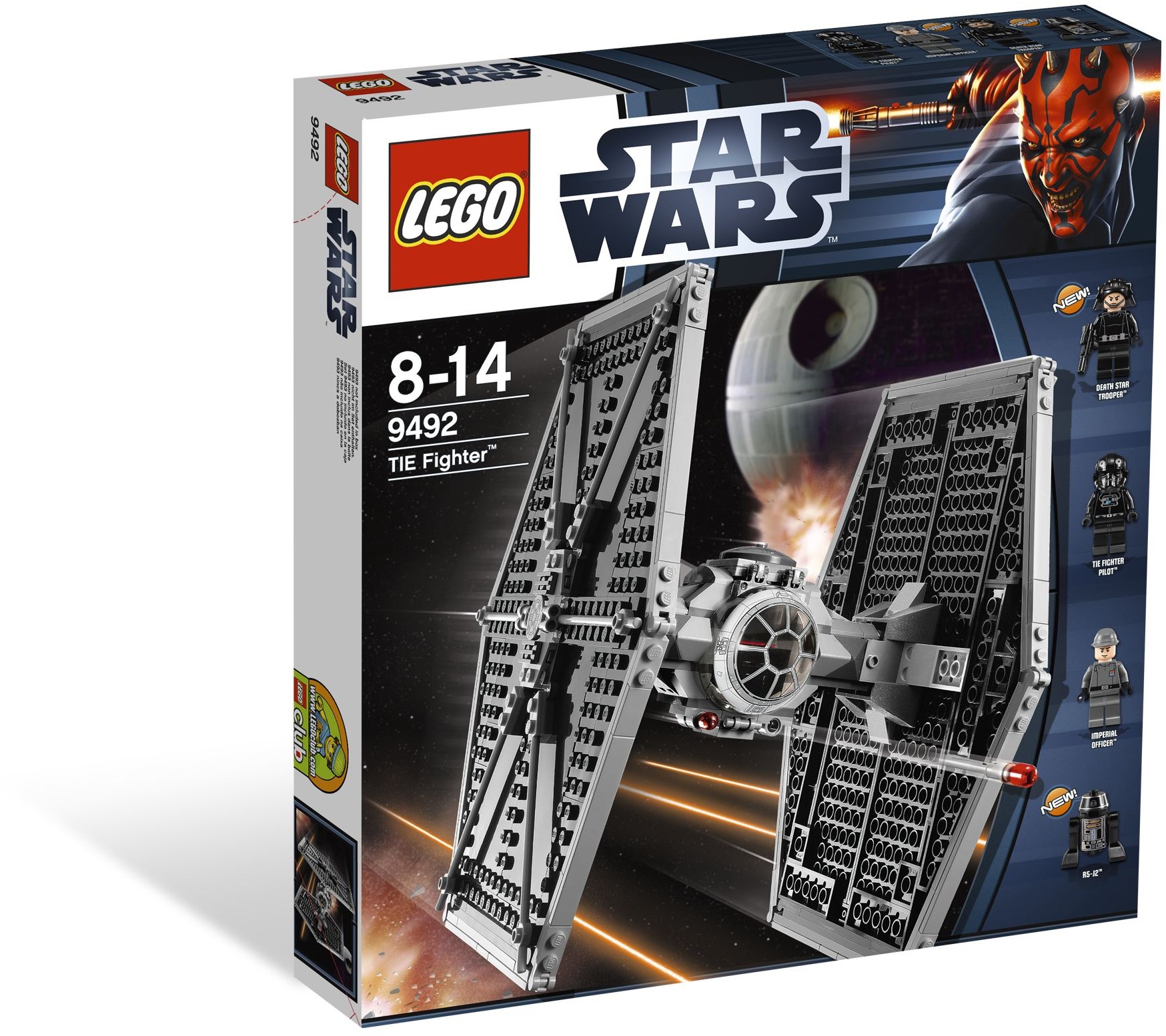 

Конструктор LEGO 9492 Star Wars Зоряний винищувач TIE Fighter