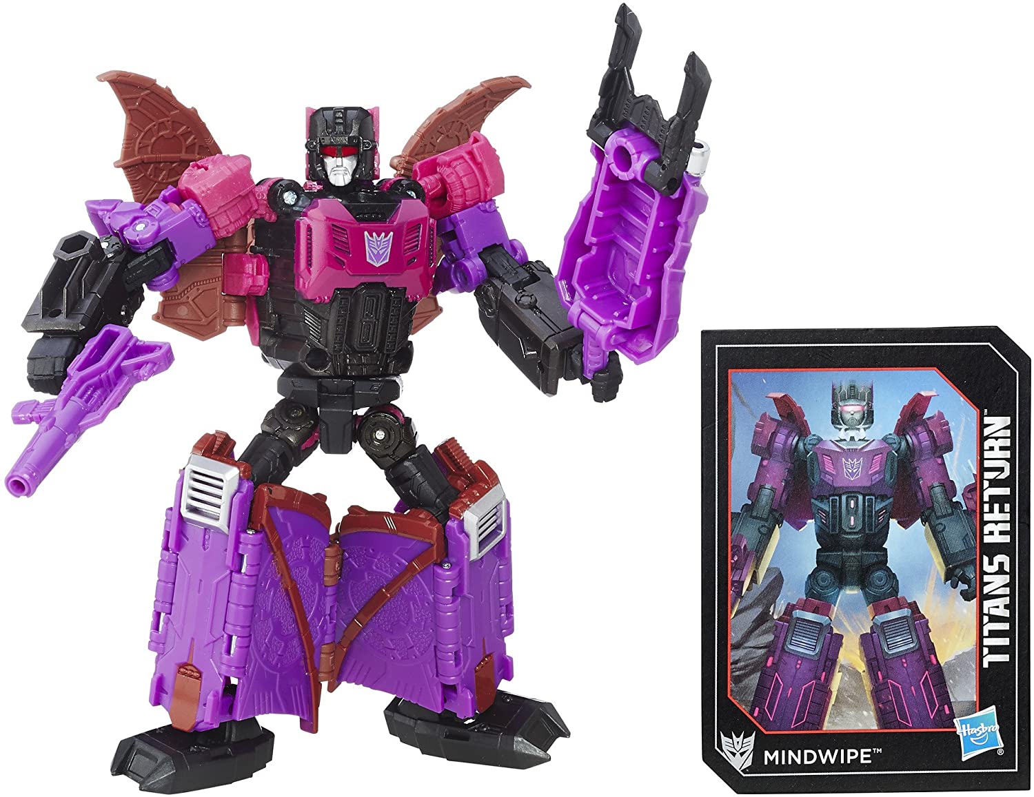 

Трансформер HASBRO Майндвайп Делюкс Transformers Titans Return Deluxe Midnwipe