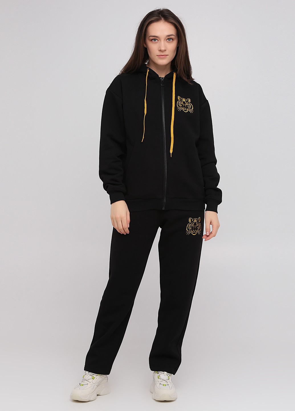 

Брюки прямые Only Women (94-PSSk-01-19-black/Lfront-tiger-gold-2XS)