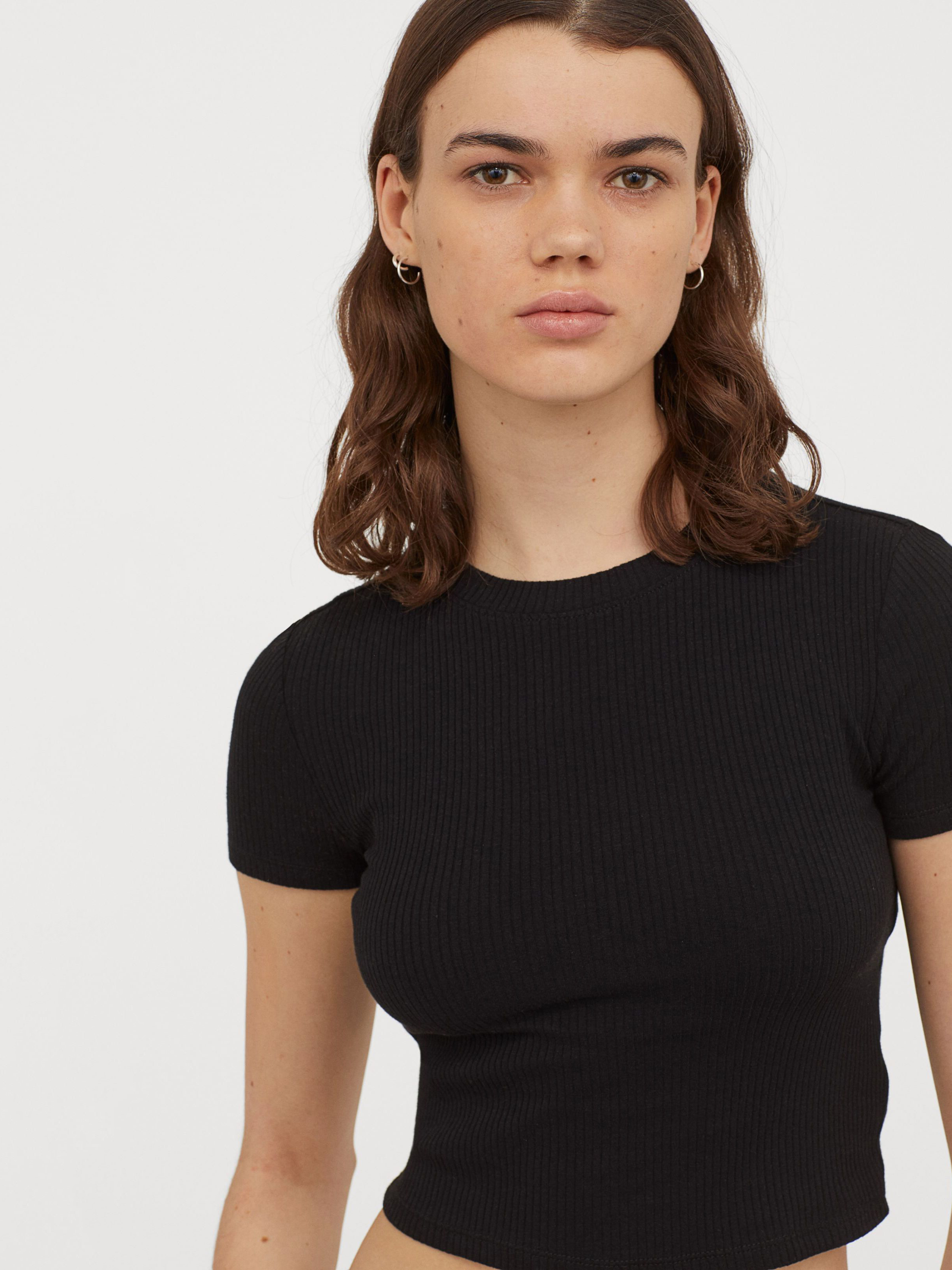 

Футболка H&M 6244867  Черная, Футболка H&M 6244867 XL Черная