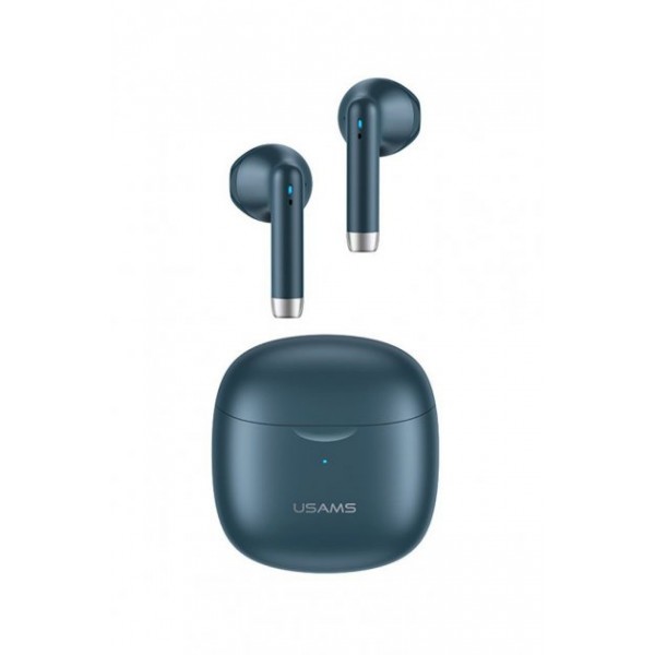 

Бездротові навушники Usams TWS Earbuds IA Series Bluetooth Синій (BHUIA03)