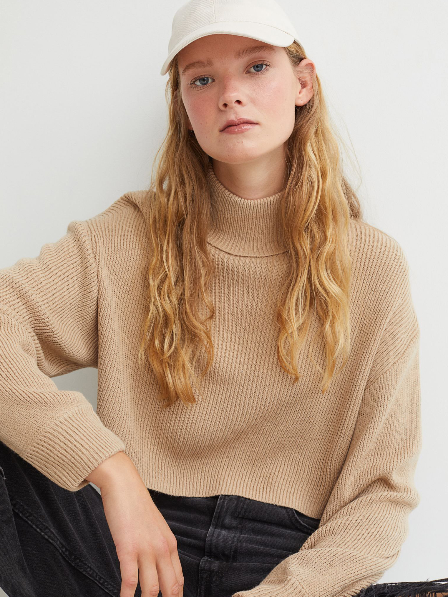 

Свитер H&M 2712-896162  Бежевый, Свитер H&M 2712-896162 S Бежевый