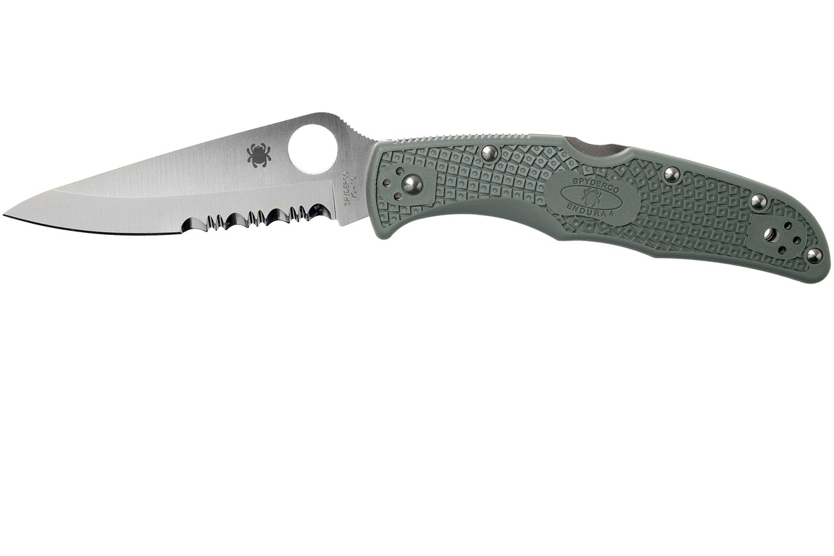 

Нож Spyderco Endura FRN полусеррейтор (870257)