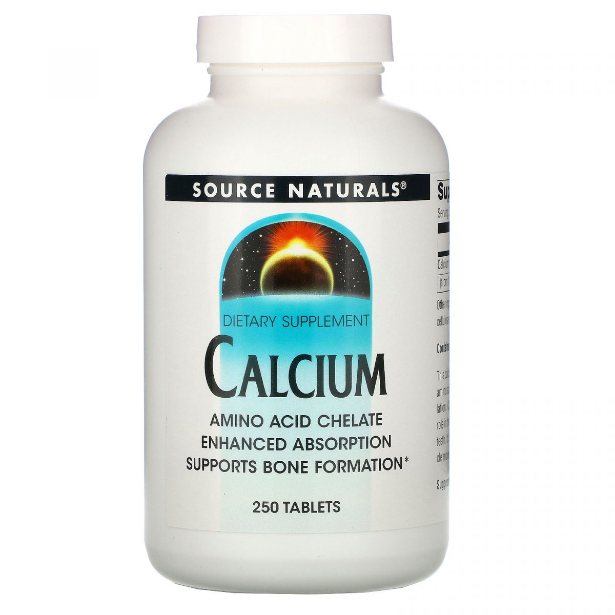 

Кальций Source Naturals (Calcium) 200 мг 250 таблеток