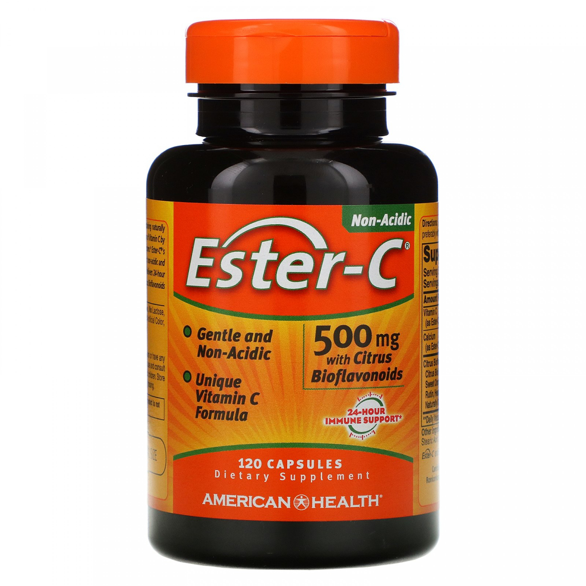 

Эстер C-500 с біофлавоноїдами American Health (Ester C) 500 мг 120 капсул