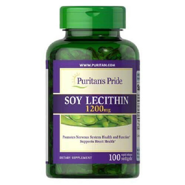 

Натуральная добавка Puritan's Pride Лецитин Soy Lecithin 1200 (100 капсул)