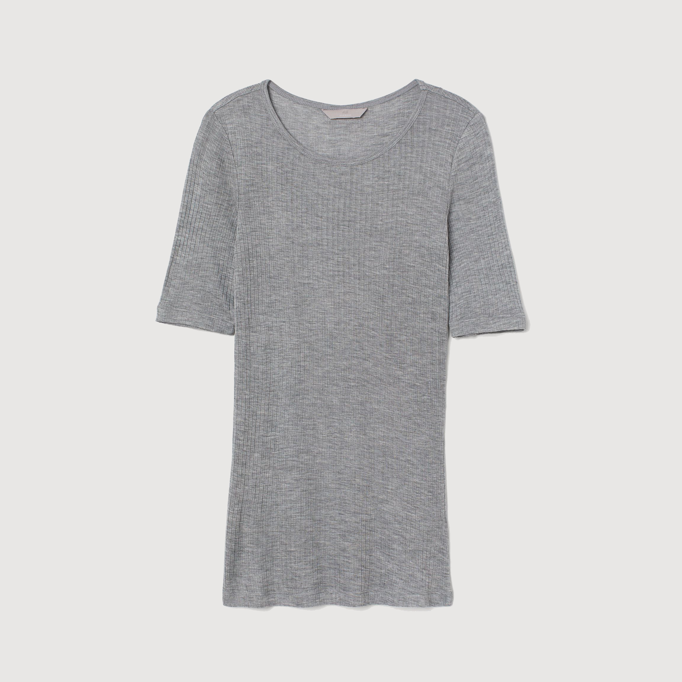 

Футболка H&M 1712-774543  Серая меланж, Футболка H&M 1712-774543 S Серая меланж