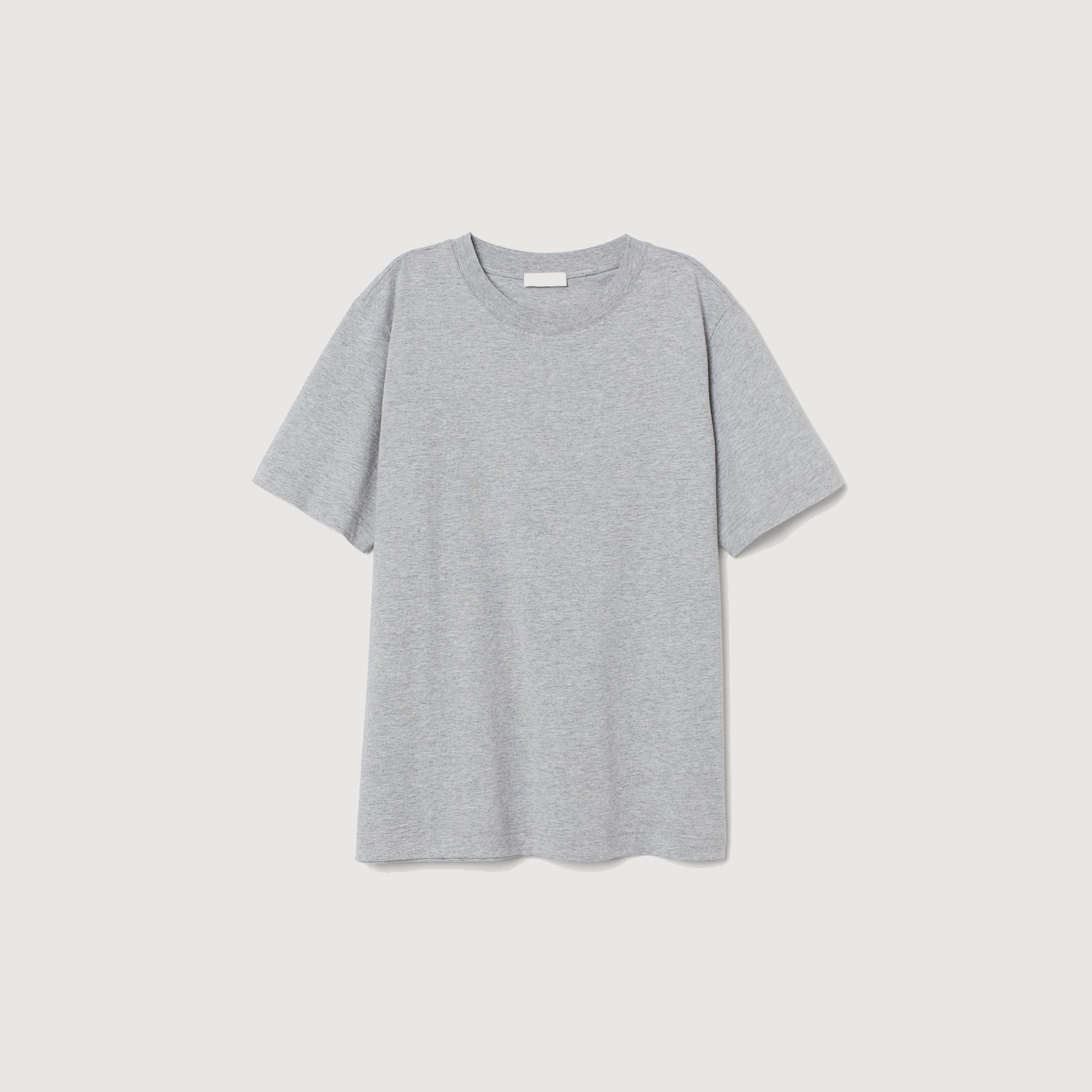 

Футболка H&M 1712-789940  Серая меланж, Футболка H&M 1712-789940 XS Серая меланж