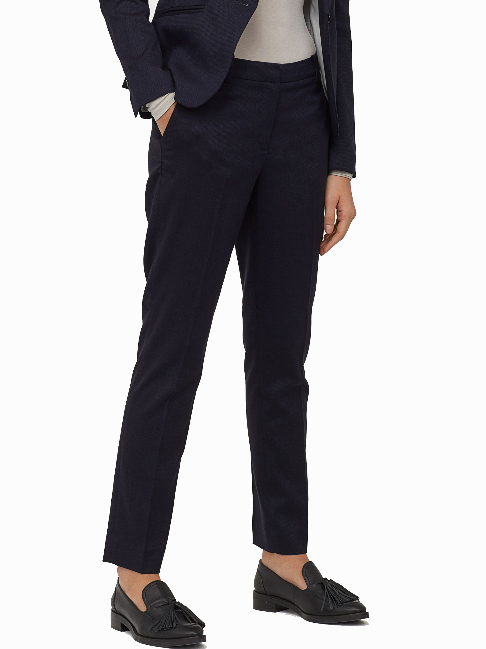 

Брюки H&M 5685979  Темно-синие, Брюки H&M 5685979 44 Темно-синие
