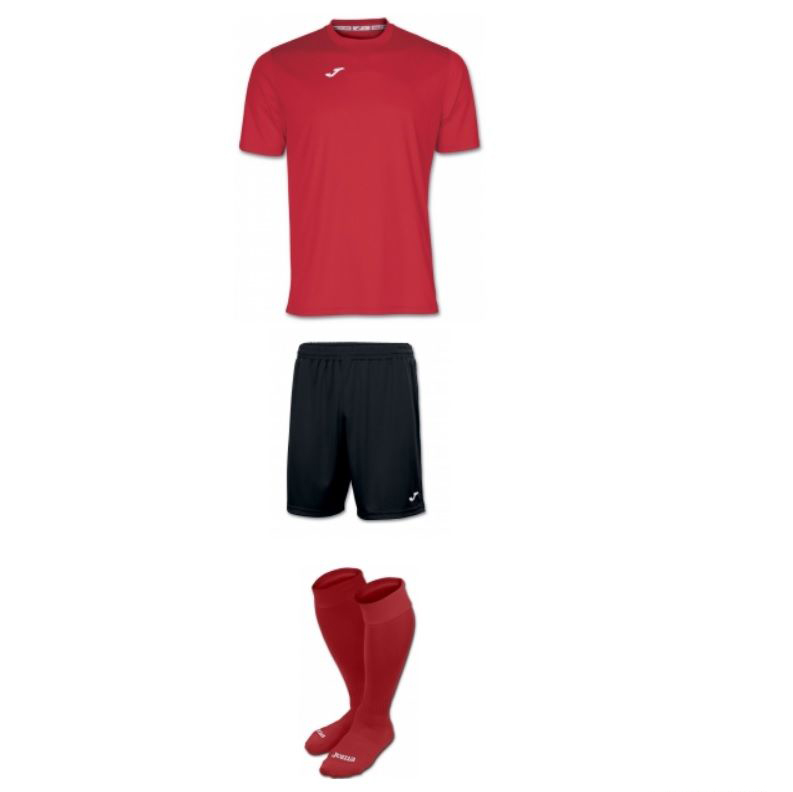

Комплект футбольной формы красный Joma COMBI №2 4XS-3XS