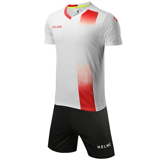 

Комплект футбольной формы Kelme ALICANTE бело-красный XS 3881020.9107