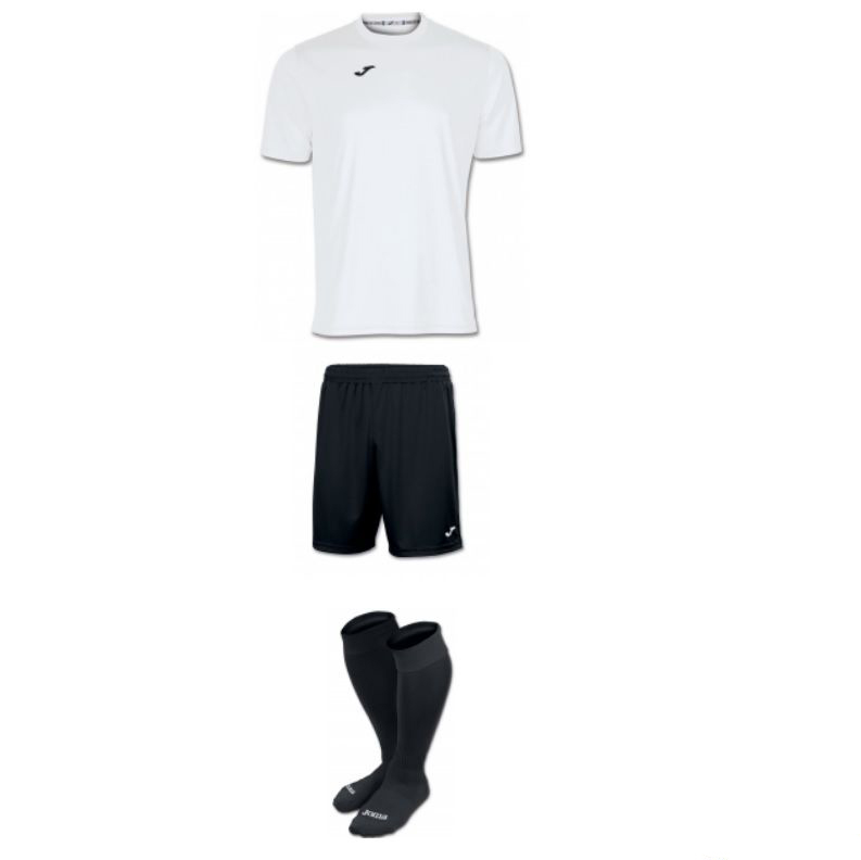 

Комплект футбольной формы белый Joma COMBI №3 2XS