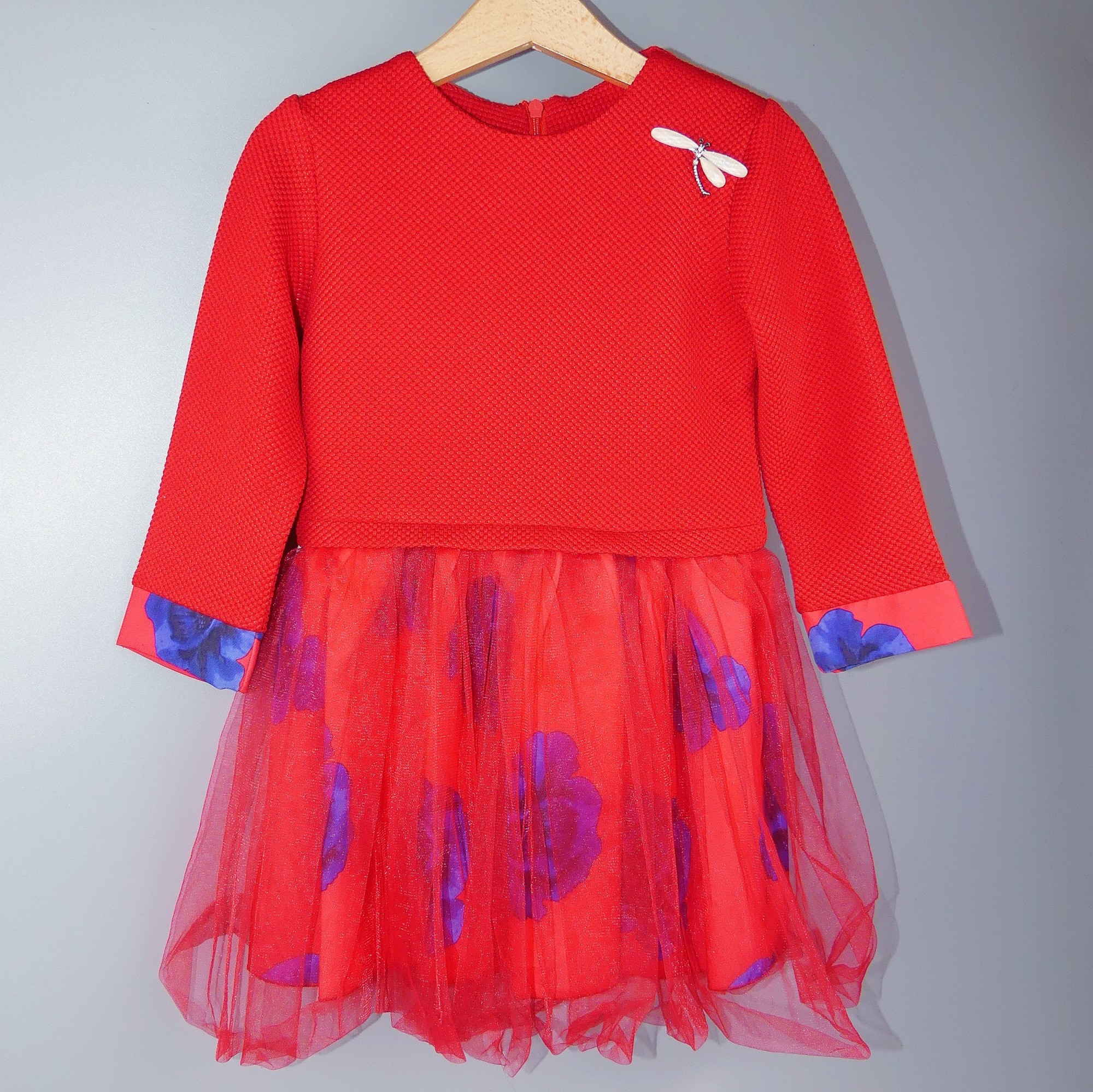 

Плаття Kids Wardrobe, 104см, червоне