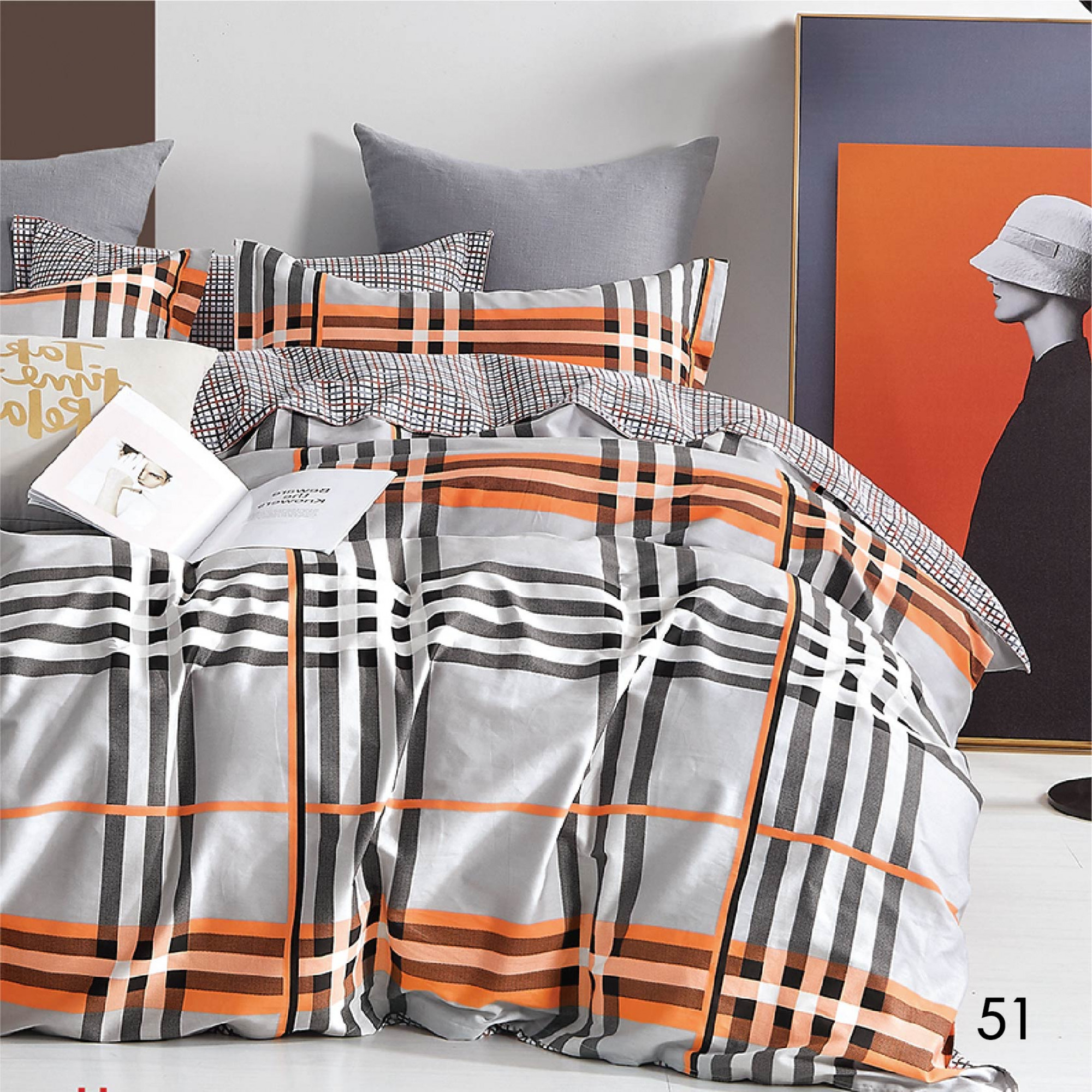 

Постельное белье Viluta Isleep сатин Twill 51 (Двойной)