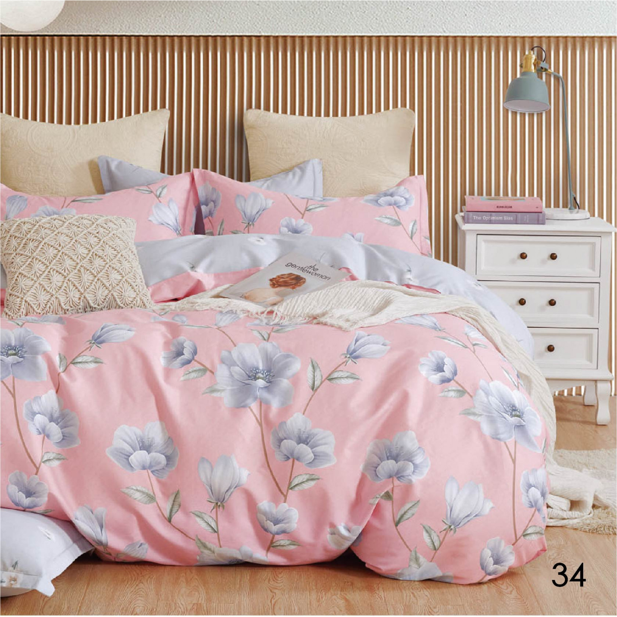

Постельное белье Viluta Isleep сатин Twill 34 (Семейный)