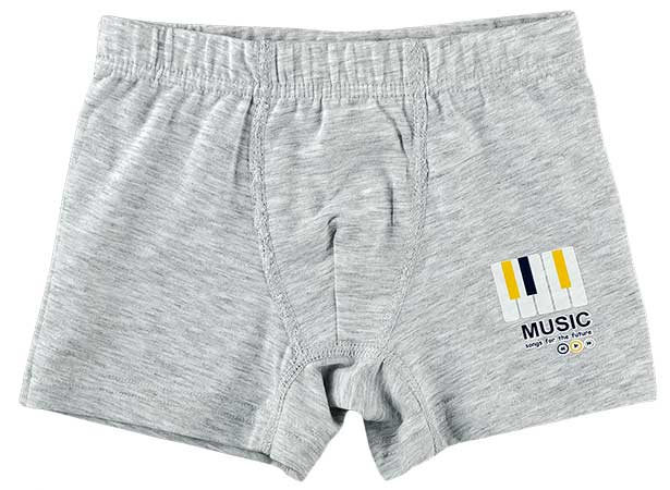 

Трусы для мальчика BRIX 110 - 116 см серый меланж