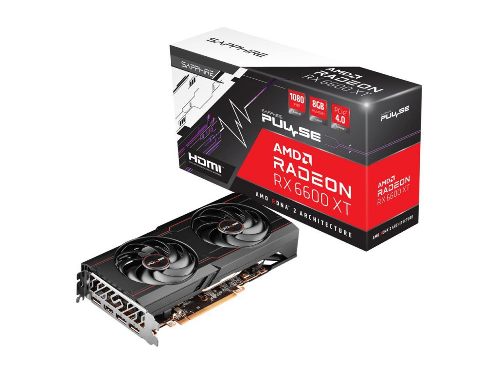 

Видеокарта Sapphire PULSE RX 6600 XT GAMING OC 8GB (11309-03-20G)