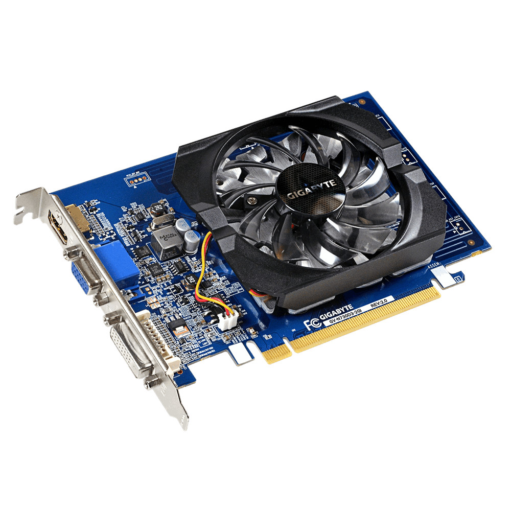

Видеокарта Gigabyte GV-N730D3-2GI Gigabyte GV-N730D3-2GI (rev