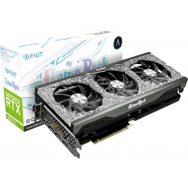 

Видеокарта Palit RTX3070Ti GameRock 8GB GDDR6X 256bit Lhr Box