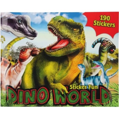 

Набор для творчества Dino World Альбом с наклейками StickerFun (6336851)