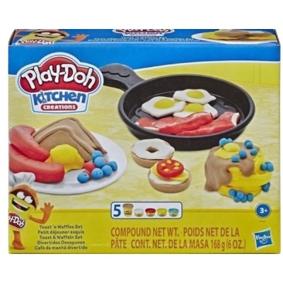 

Набор для творчества Hasbro Play-Doh Toast and Waffles (E7274)
