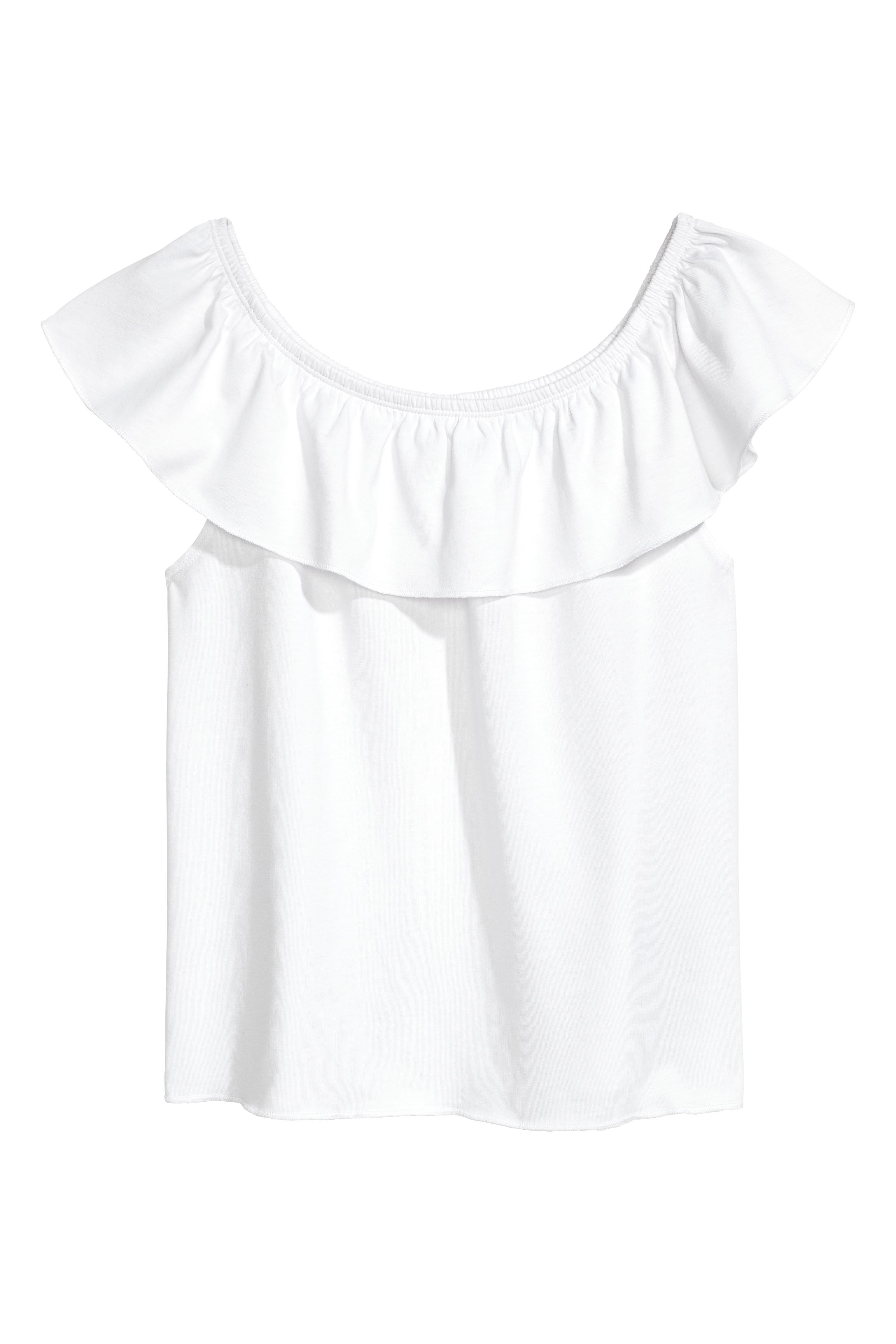 

Блуза H&M 170 Белый 0524313_бел._01