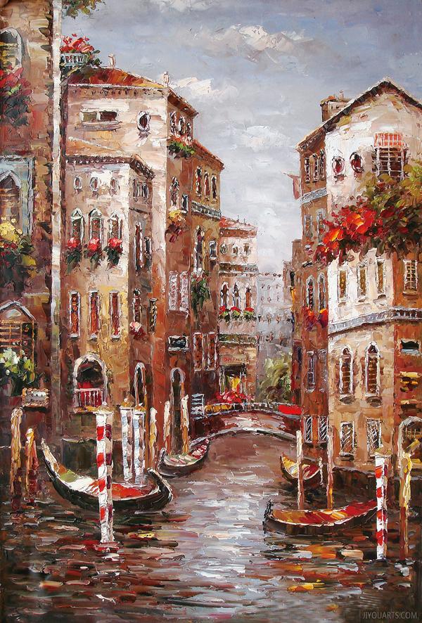 

Картина Арт-Холст Венеция №0148 (80x80см)