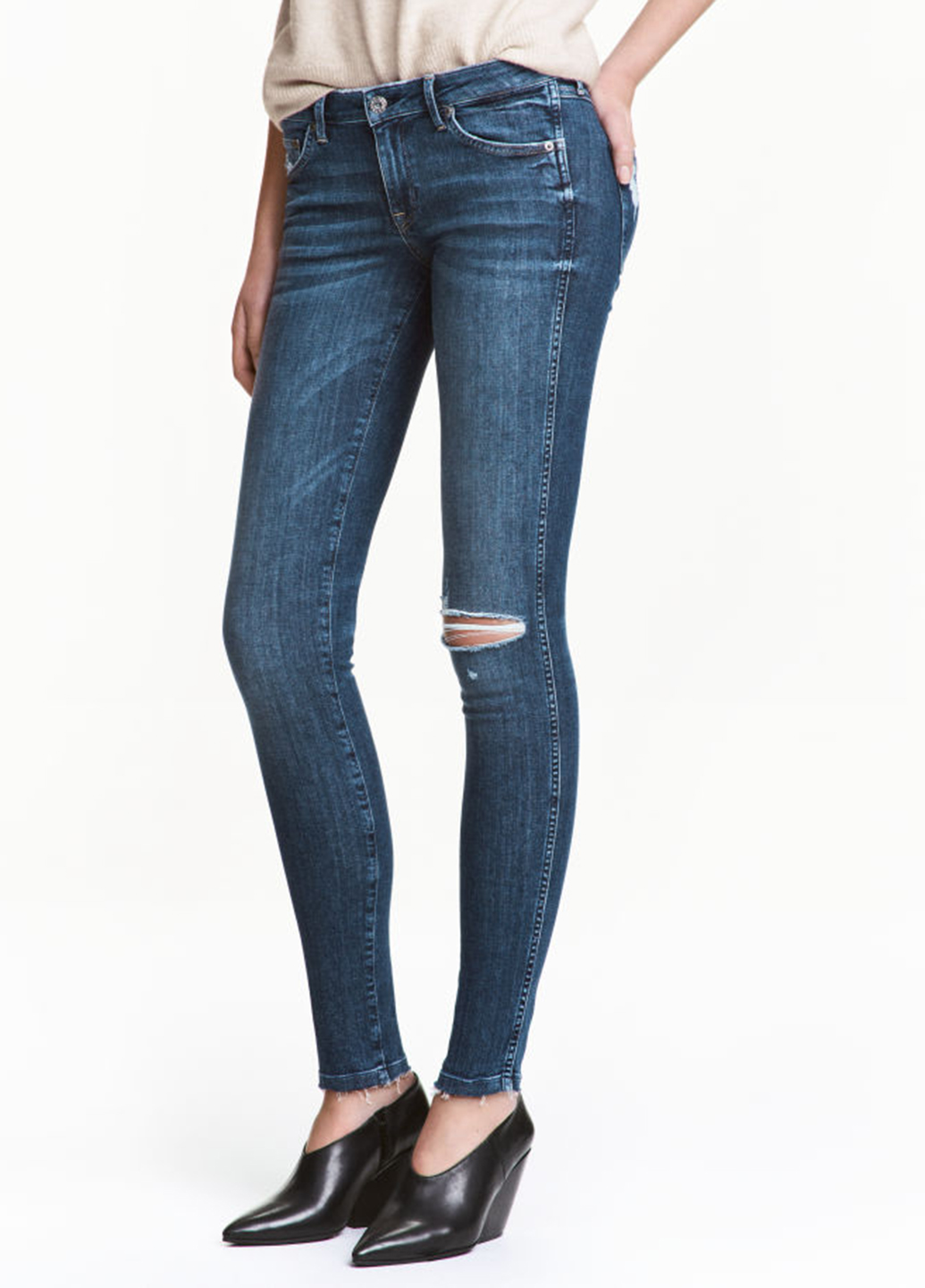 

Джинсы H&M W24L30 Синий 0424664_синий_06