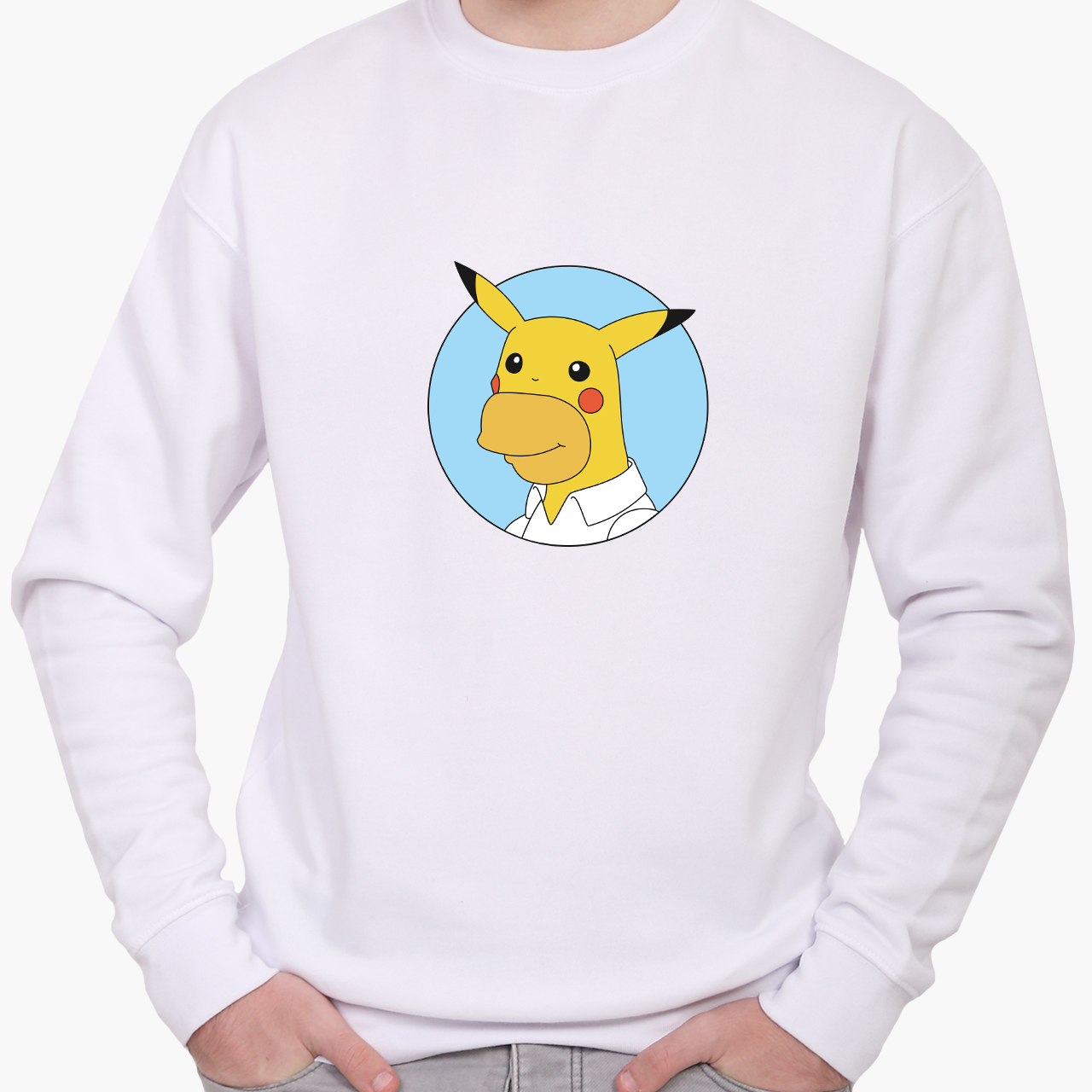 

Свитшот мужской Гомер-чу Симпсоны и Пикачу (The Simpsons and Pikachu) (8771-2001) Белый, Свитшот мужской Гомер-чу Симпсоны и Пикачу (The Simpsons and Pikachu) (8771-2001) Белый S
