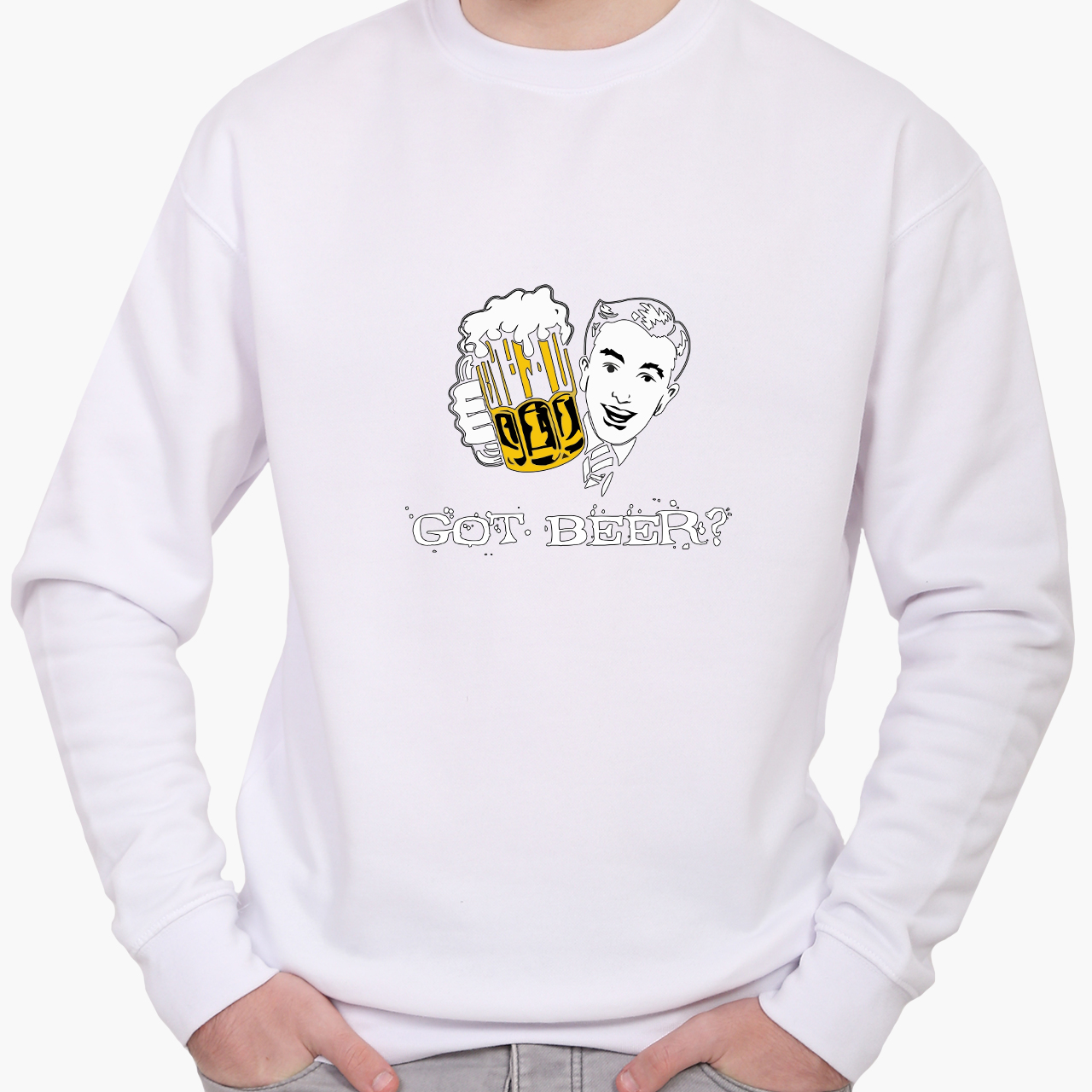 

Свитшот мужской Есть пиво (Got Beer) (8771-2002) Белый, Свитшот мужской Есть пиво (Got Beer) (8771-2002) Белый L