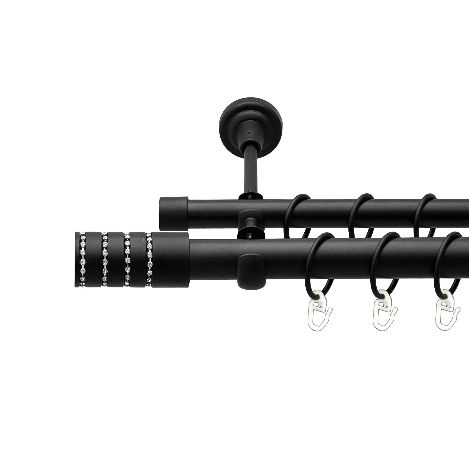 

Карниз Orvit Барамелла металевий дворядний відкритий гладка труба кільце металеве Чорний Оксамит 25\19 мм 300 см (00-00018125)