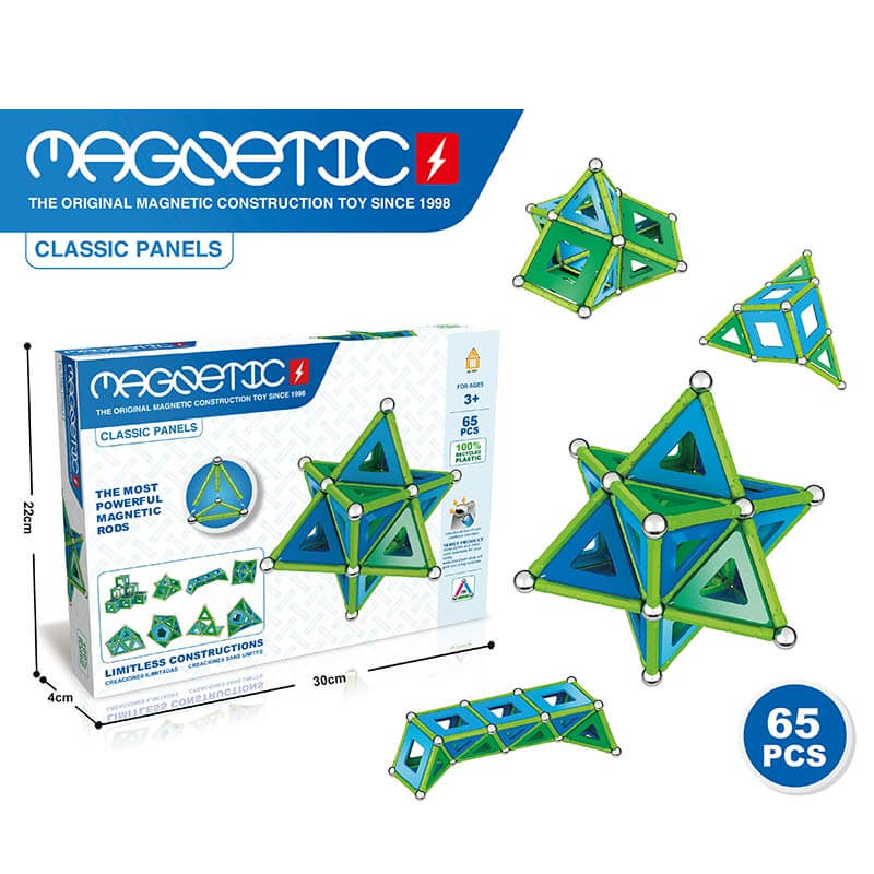 

Конструктор магнитный 65 деталей 776-1 A-Toys (776-1)
