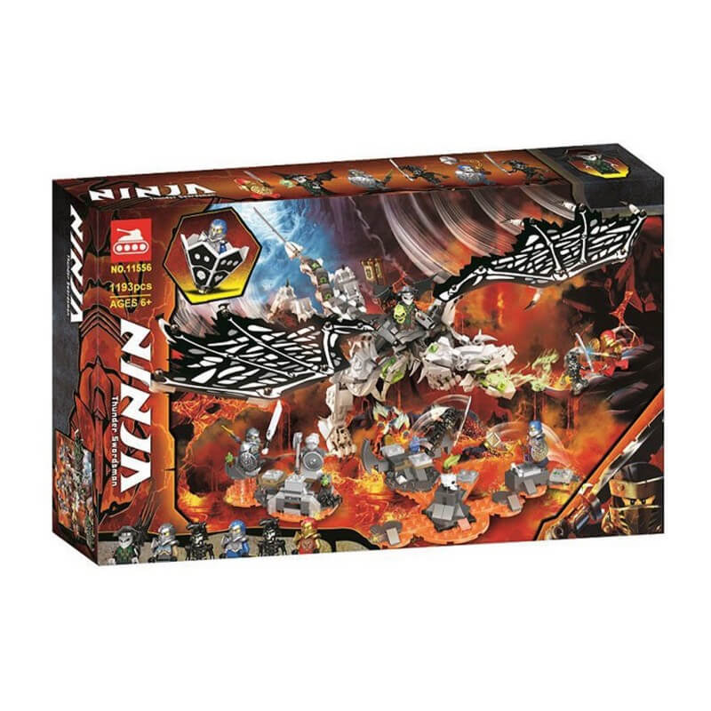 

Конструктор Ninja Дракон волшебника скелета 1193 деталей 11556 A-Toys (11556)