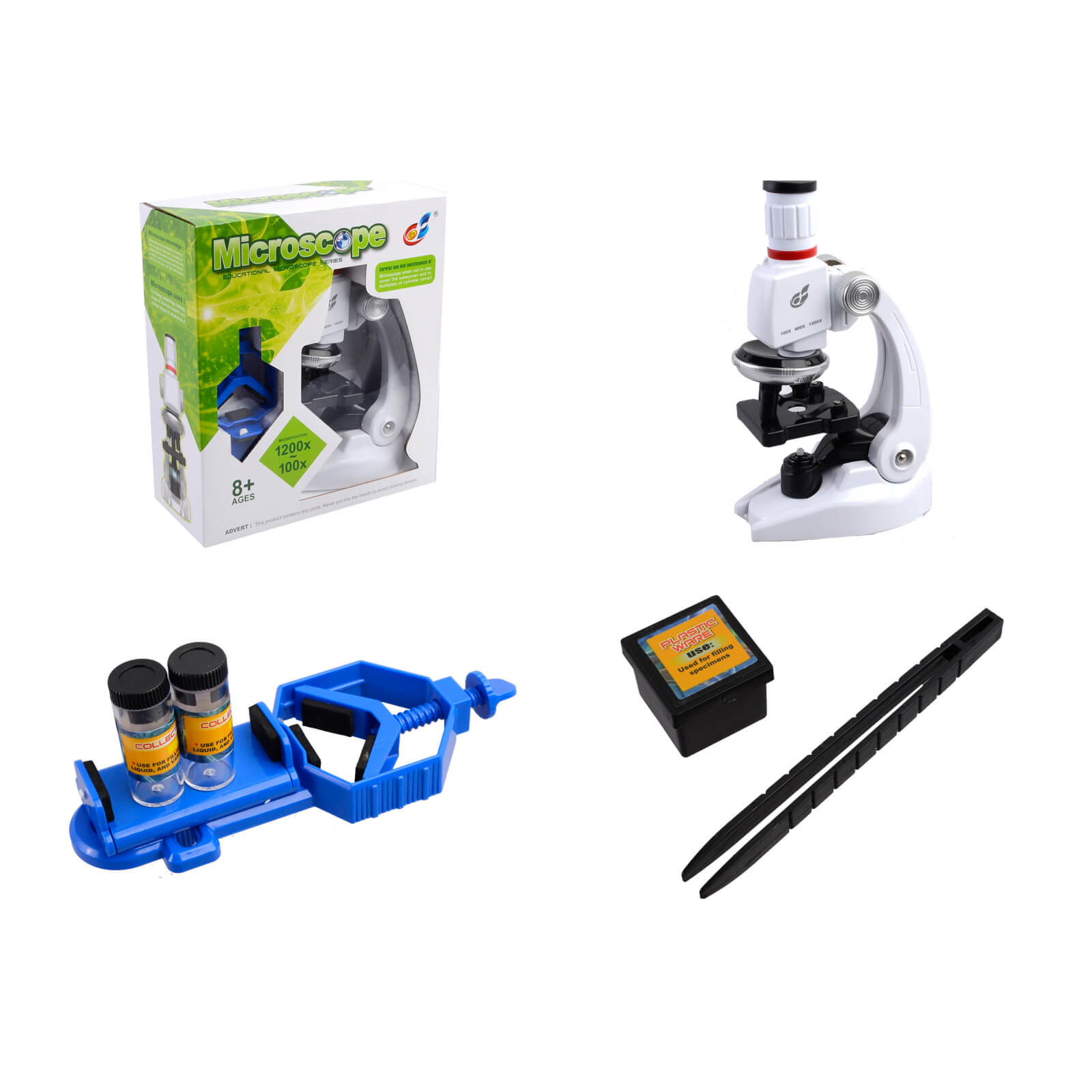 

Микроскоп детский со световыми эффектами 22-25-9 см C2156 A-Toys (C2156)