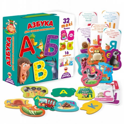 

Азбука для самых маленьких (рус) ТМ Влади Тойс VT2911-06 Vladi Toys (VT2911-06)