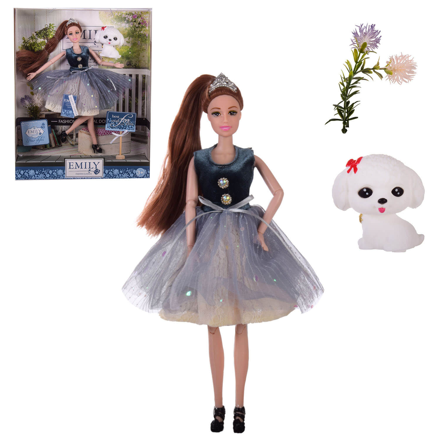 

Кукла Emily с аксессуарами QJ102D A-Toys (QJ102D)