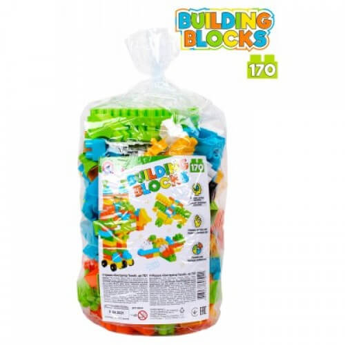 

Блочный конструктор Технок «Building Blocks» 170 деталей 7921 Технок (7921)