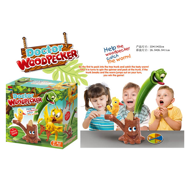 

Настольная игра «Доктор дятел» GT314634 Kingso Toys (GT314634)