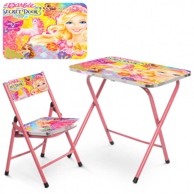 

Детский складной столик со стульчиком для девочки A19-BRB2 A-Toys (A19-BRB2)