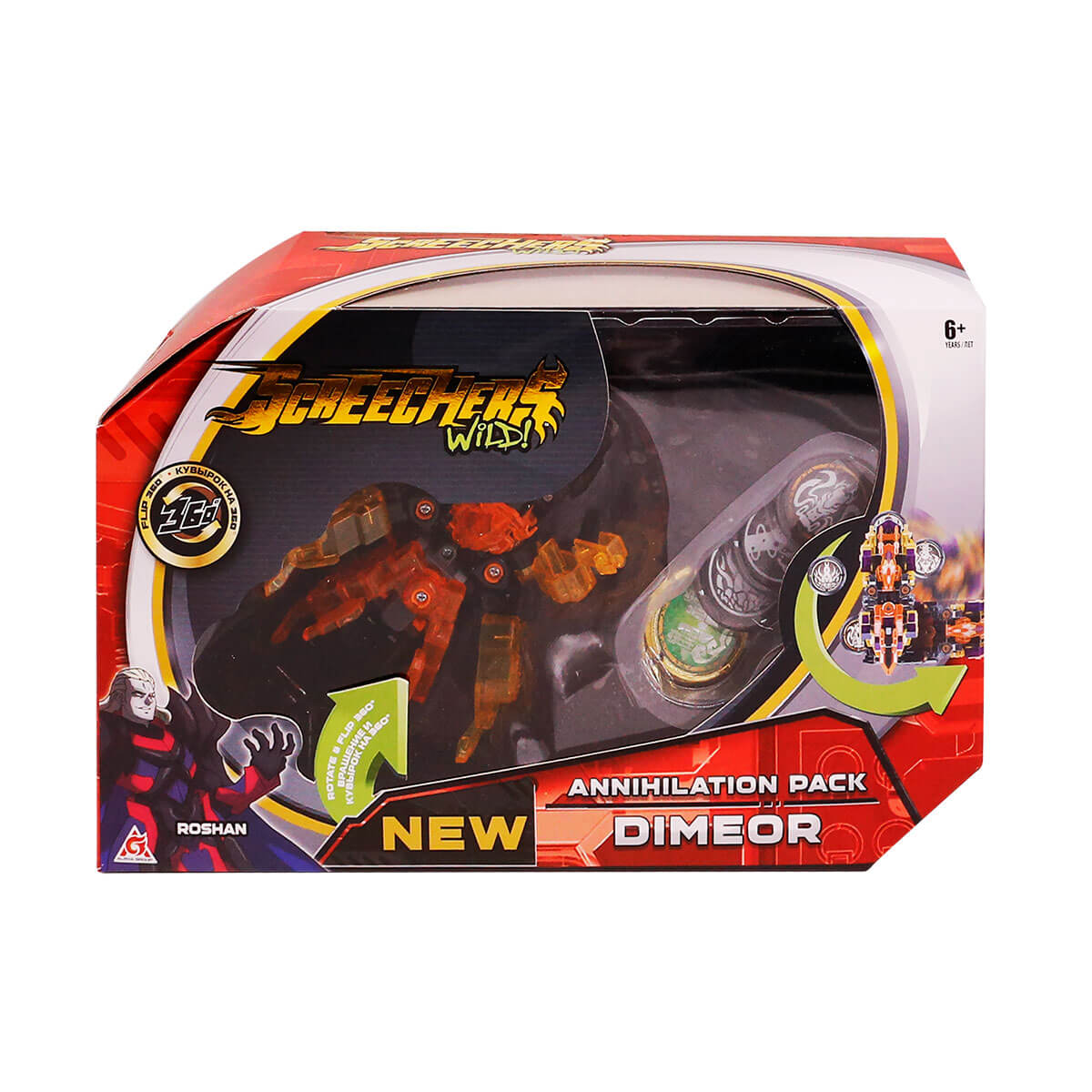 

Машинка-трансформер Screechers Wild! S2 L3 - Димио EU684502 Screechers Wild (EU684502)