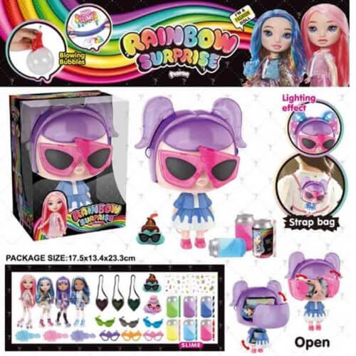 

Игровой набор «Bela Dolls» кукла 17,5 см сумка в форме fashion dolls + сюрприз и аксессуары BL1169 A-Toys (BL1169)