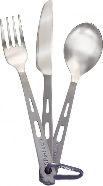 

Набор столовых приборов Optimus Titanium 3-Piece Cutlery Set (8016286)