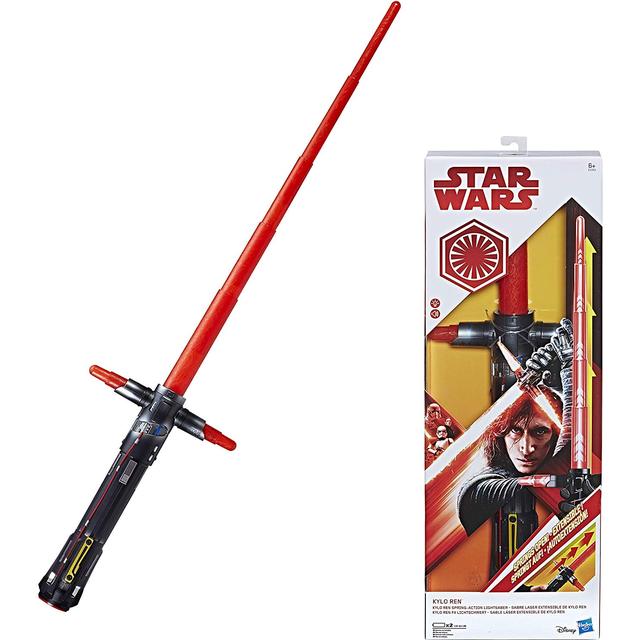 

Hasbro Star Wars Красный меч Кайло Рена (Пружинит) Kylo Ren Force Action Electronic Lightsaber E3393