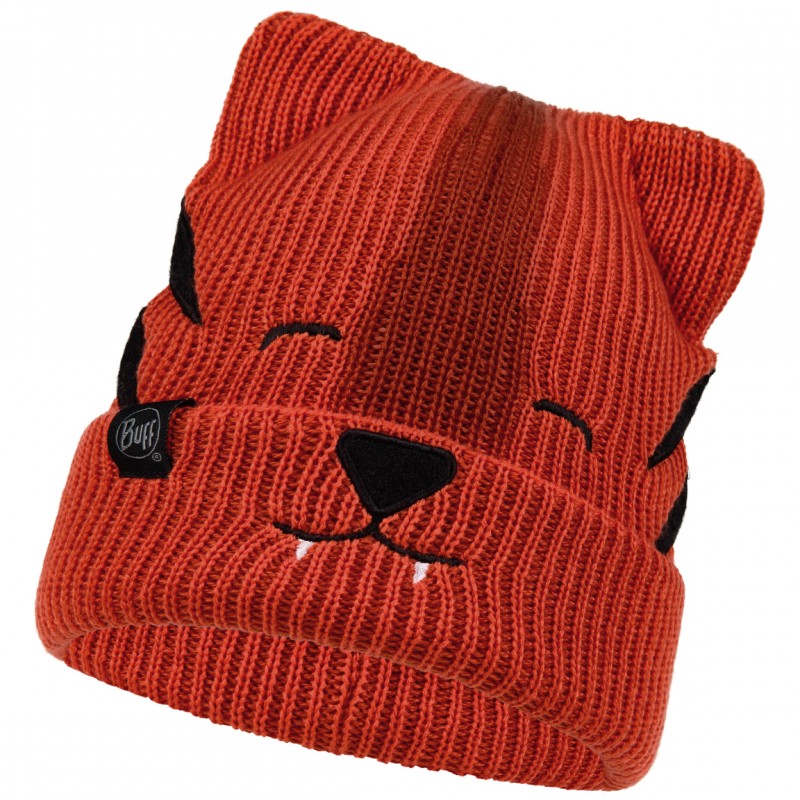 

Детская зимняя шапка Buff Kids Knitted Hat Funn Tiger Tangerine (BU 120867.202.10.00)